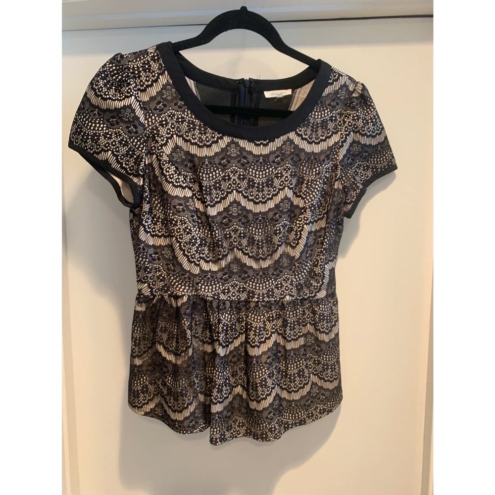 Peplum Lace Top